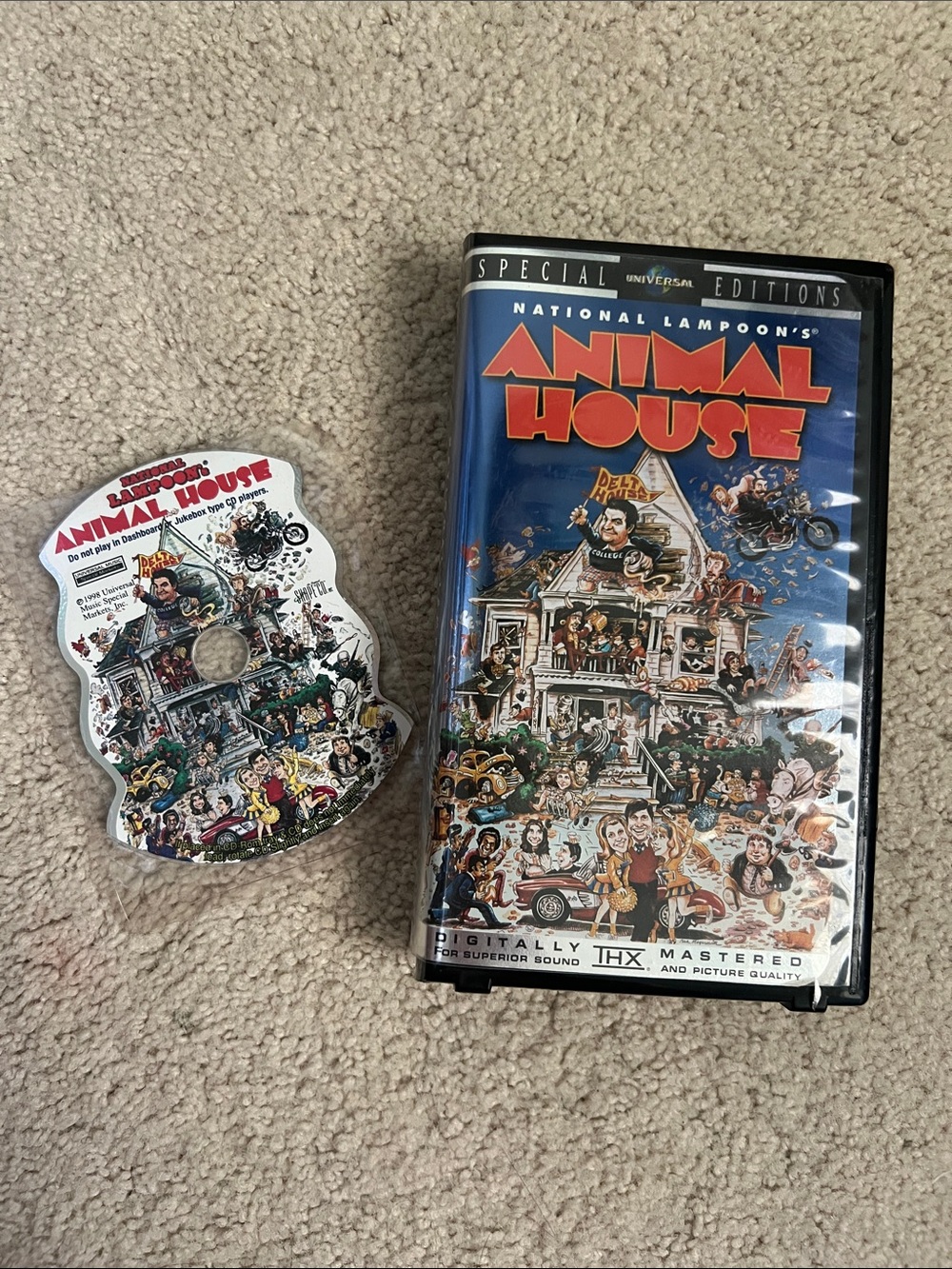 Animal House Special Edition VHS & CD